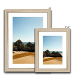 Three Cliffs Framed & Mounted Print
