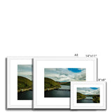 Caban Coch Reservoir Framed & Mounted Print