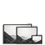The Valley Framed Canvas