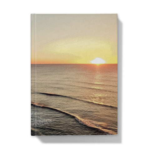 Rhossili at Sunset Hardback Journal