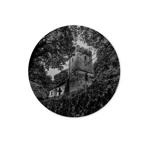 St Illtyd's Church Glass Chopping Board