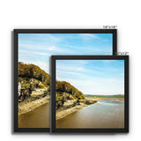 Dylan Thomas Boat House Framed Canvas
