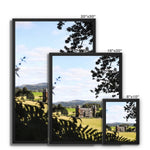 Newton House Framed Canvas