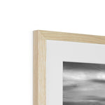 Rhossili in storm Framed & Mounted Print