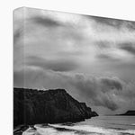 Rhossili in storm Canvas