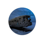Solheimasandur Plane Wreck Glass Chopping Board