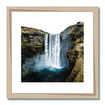 Skogafoss Waterfall Framed & Mounted Print