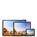 Caswell In Bloom Framed Canvas