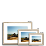 Three Cliffs Framed & Mounted Print