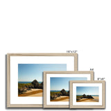 Three Cliffs Framed & Mounted Print