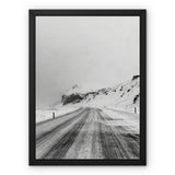 Blizzard Framed Canvas