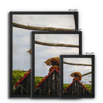 Red Panda Framed Canvas