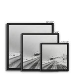 Blizzard Framed Canvas