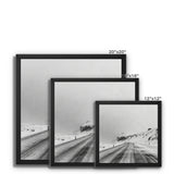 Blizzard Framed Canvas