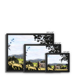 Newton House Framed Canvas