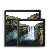 Skogafoss Waterfall Framed Canvas