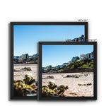 Tenby sands Framed Canvas