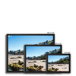 Tenby sands Framed Canvas
