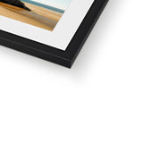 Three Cliffs Framed & Mounted Print