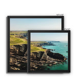 Turquoise Waters Framed Canvas