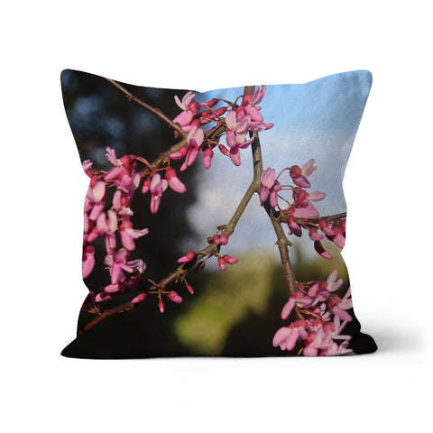 Pink Cercis Cushion