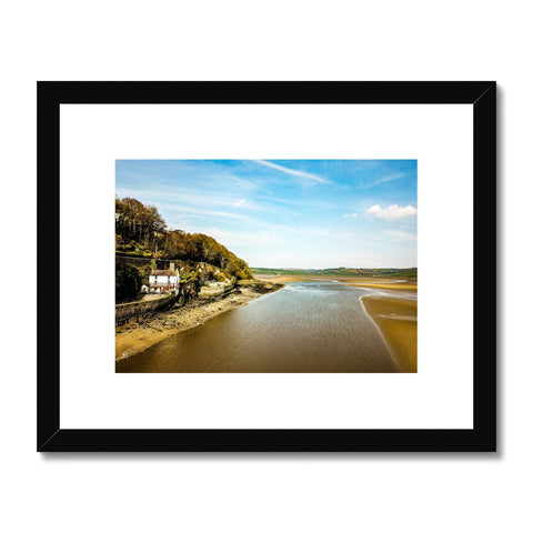 Dylan Thomas Boat House Framed & Mounted Print