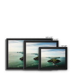 Skomer Island Framed Canvas