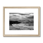 Rhossili in storm Framed & Mounted Print