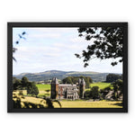 Newton House Framed Canvas