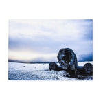 DC-3 Plane Wreck Glass Chopping Board