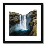 Skogafoss Waterfall Framed & Mounted Print