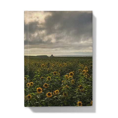 Rhossili Sunflowers Hardback Journal
