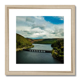 Caban Coch Reservoir Framed & Mounted Print