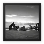 Shipwreck Framed Canvas
