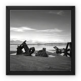 Shipwreck Framed Canvas
