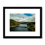 Caban Coch Reservoir Framed & Mounted Print