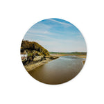 Dylan Thomas Boat House Glass Chopping Board