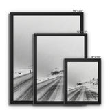 Blizzard Framed Canvas