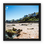 Tenby sands Framed Canvas