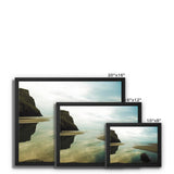 Reflective Waters Framed Canvas