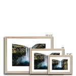 Skogafoss Waterfall Framed & Mounted Print