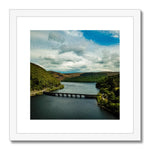 Caban Coch Reservoir Framed & Mounted Print