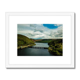 Caban Coch Reservoir Framed & Mounted Print