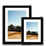 Three Cliffs Framed & Mounted Print