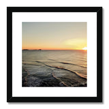 Rhossili at Sunset Framed & Mounted Print