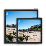 Tenby sands Framed Canvas