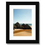 Three Cliffs Framed & Mounted Print
