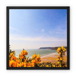 Caswell In Bloom Framed Canvas