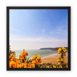 Caswell In Bloom Framed Canvas
