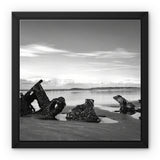 Shipwreck Framed Canvas